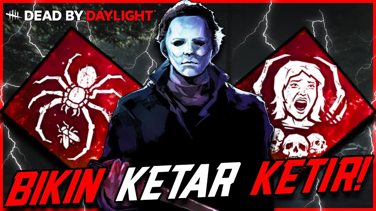Bikin Survivor Kaget dan Kena Mental! Michael Myers Build Scratched Mirror! | Dead By Daylight