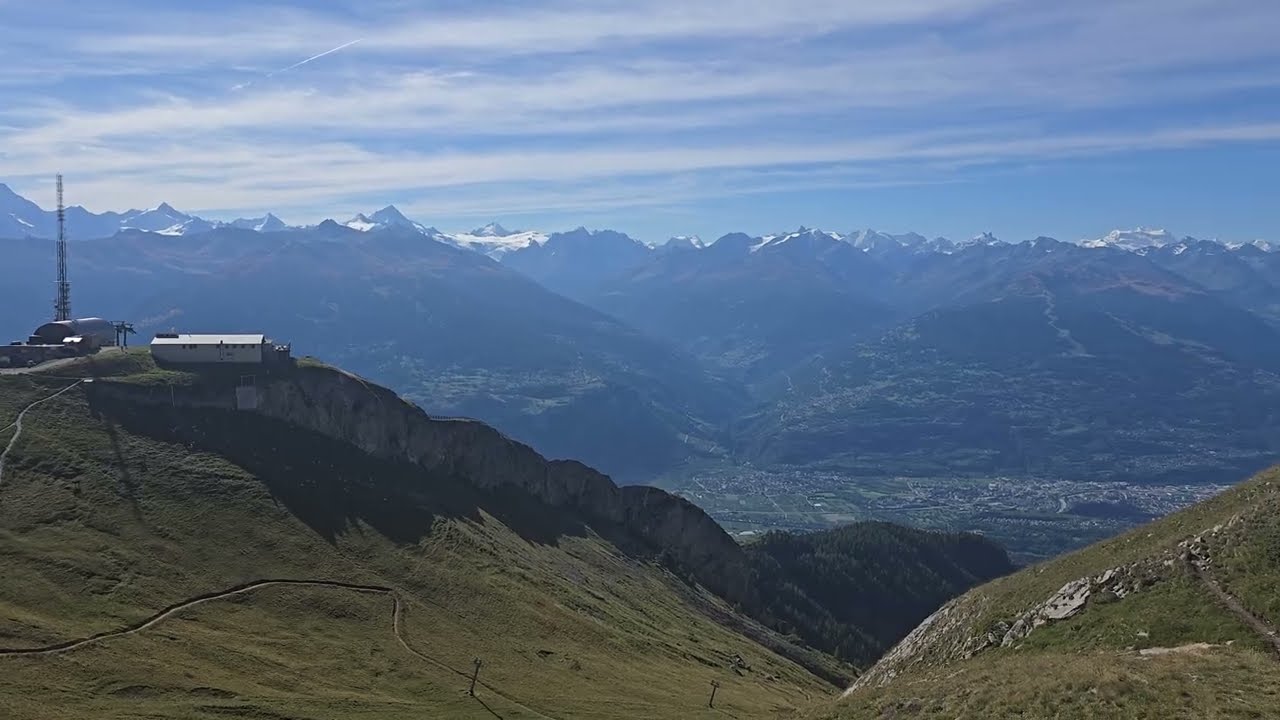 157 01/05 Pas de Maimbré Anzère panorama 2380m CH-VS