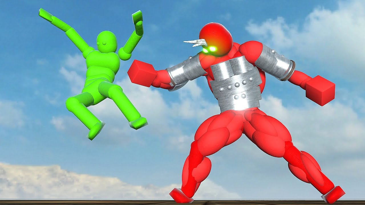Most Overpowered NPC Boss Fights the Smart AI (with Active Ragdoll Physics)