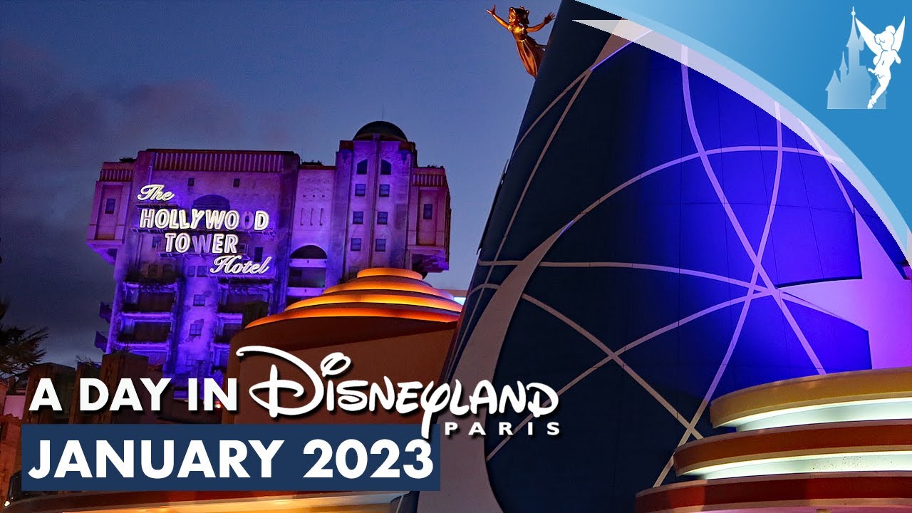 📅  A Day in Disneyland Paris: January 2023