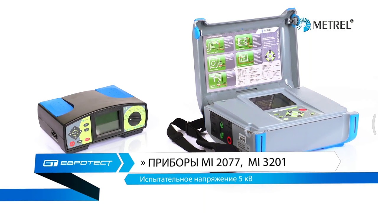 Обзор анализаторов изоляции кабельных линий METREL