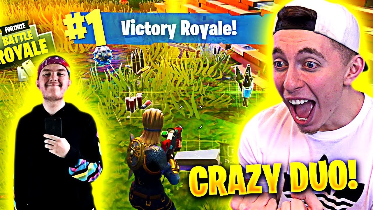 THE BEST DUO EVER STRIKES AGAIN! ft. Nudah (Fortnite Battle Royale Funny Moments)