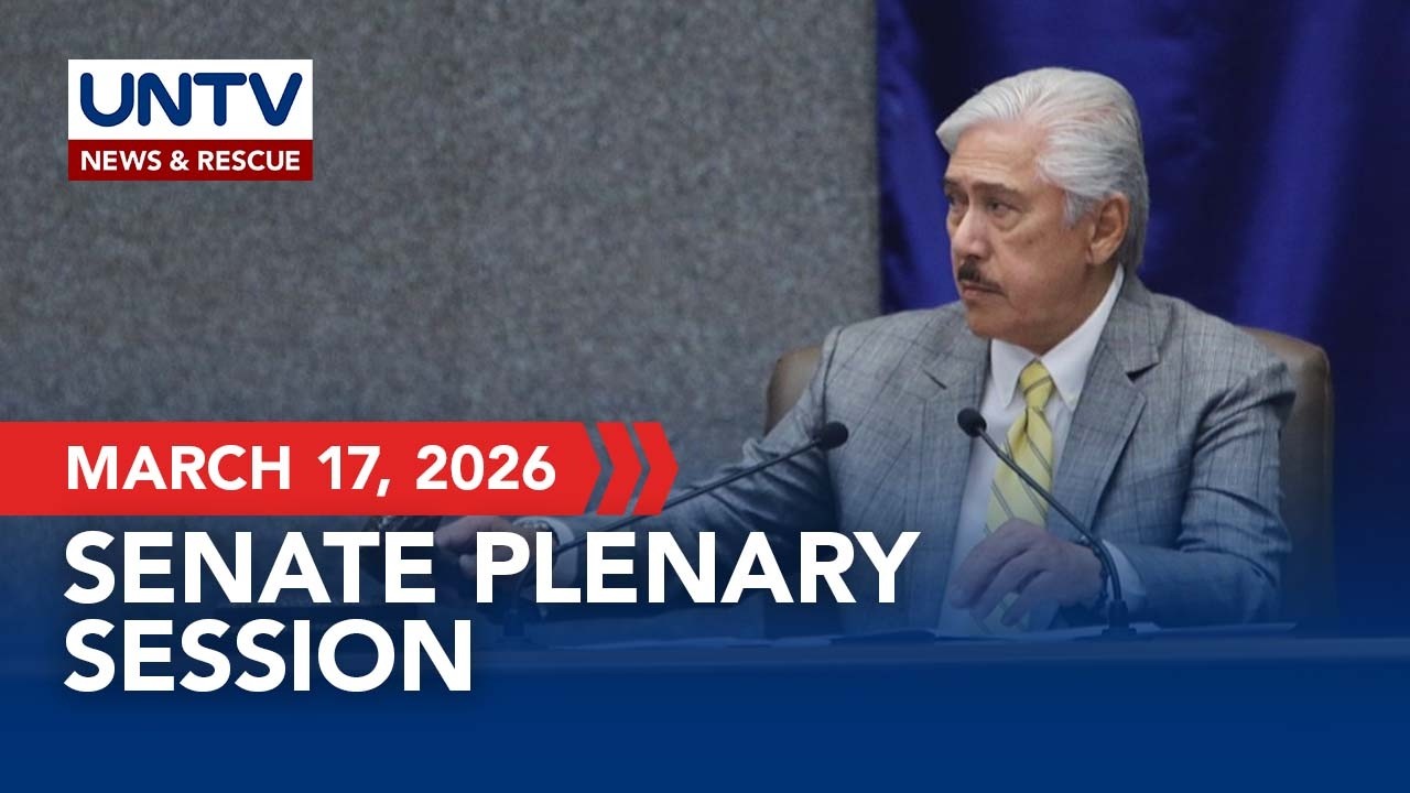 LIVE: Senate to discuss emergency powers on oil excise tax, Biofuels Act Amendment | March 17, 2026