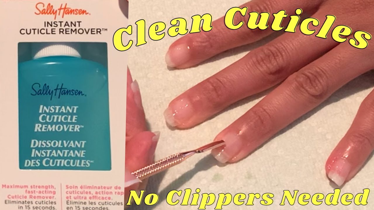 Средство для удаления кутикулы Sally Hansen | Как очистить кутикулы