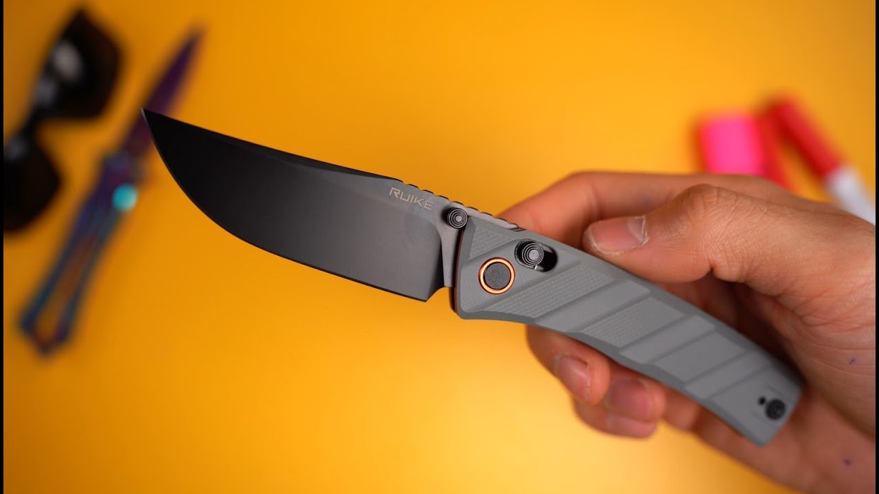 Нож Ruike P856-K сталь 14C28N рукоять Grey G10