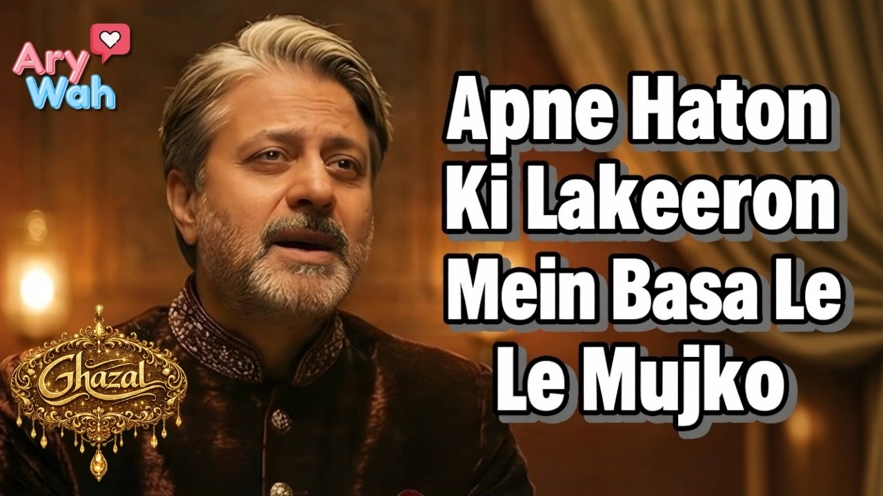 Apne Haathon Ki Lakeeron Mein Basa Le Mujh Ko | Jagjit Singh | Soulful Cover #AryWah
