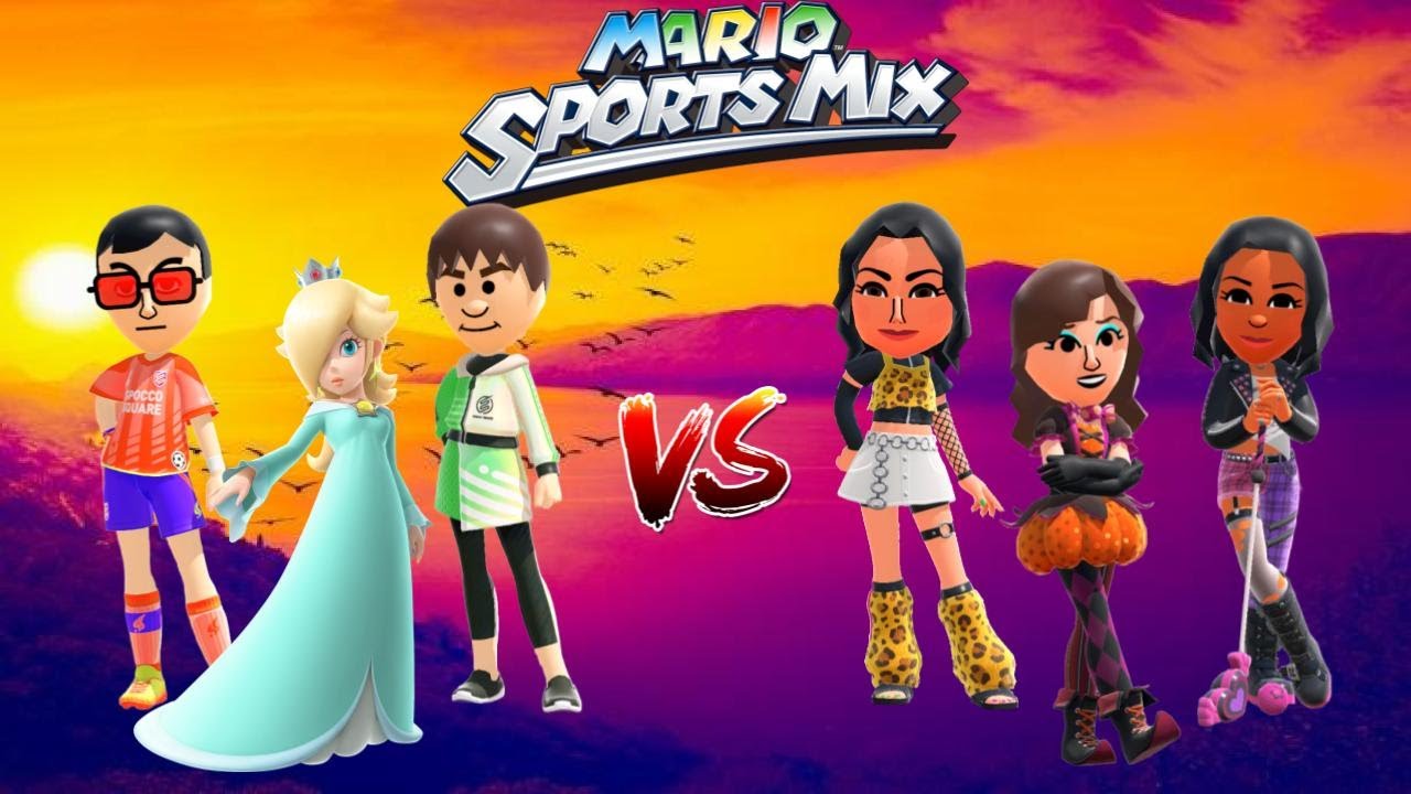 Mario Sports Mix - Basketball (3 players, Expert CPU) Exhibition Ep. 1210