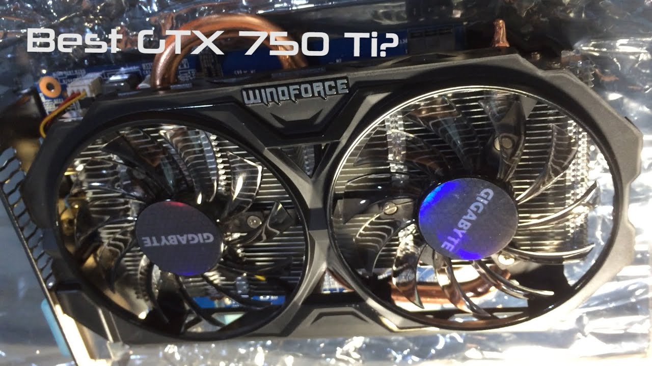 Gigabyte GTX 750 Ti Windforce Unboxing