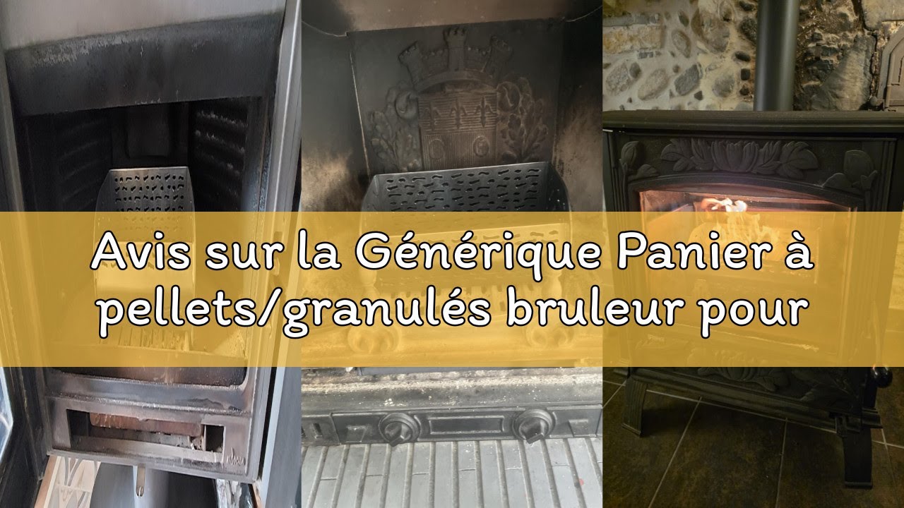 Avis sur la Générique Panier à pellets/granulés bruleur pour cheminée/poele et exterieur haute quali