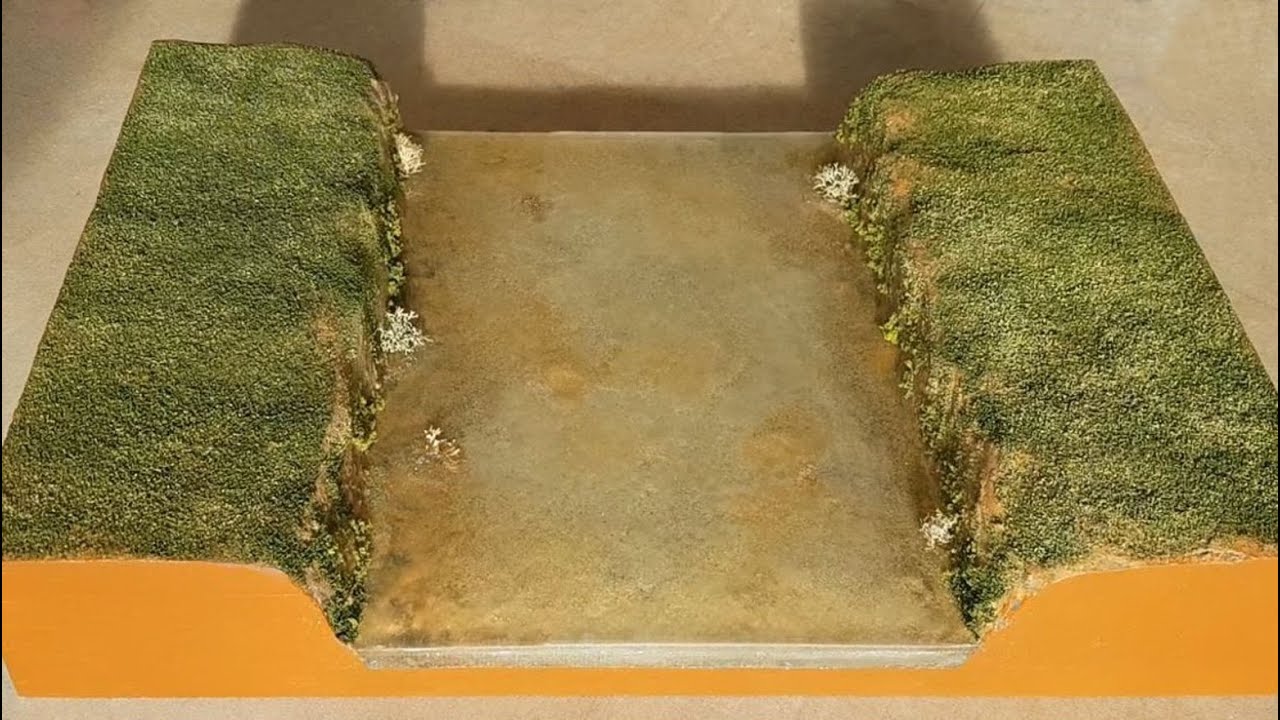 21 Cómo hacer AGUA para MAQUETAS - Diorama de Río con Resina Epoxi.
