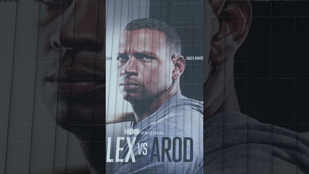 Alex Rodriguez Alex Vs. Arod Billboard HBO Sunset Blvd Los Angeles California USA November 21, 2025