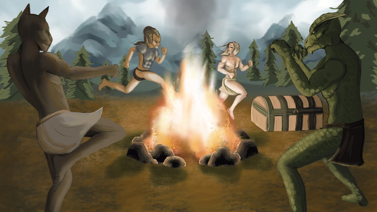 The Skyrim HUNGER GAMES! (Skyrim Multiplayer)