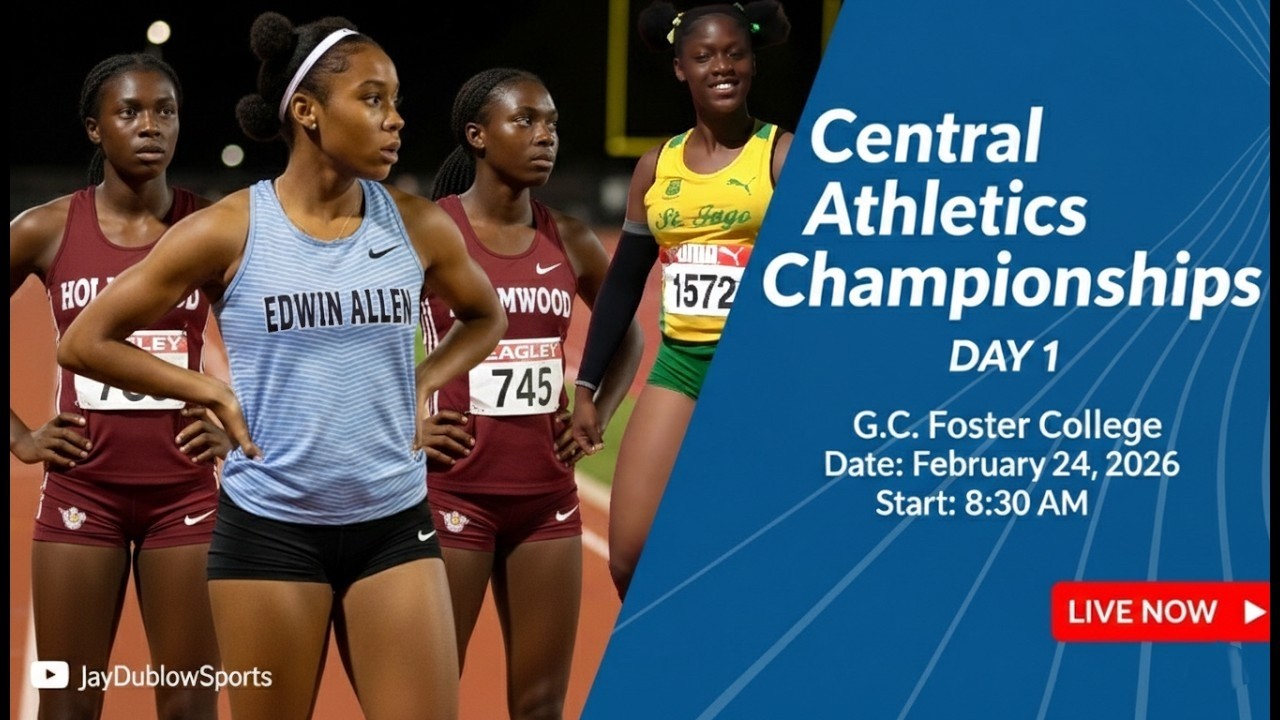 Central Athletics Championships 2026 - Day 1 || February 24, 2026