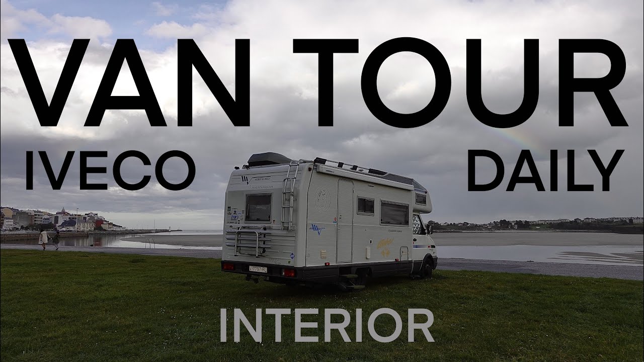 VAN TOUR EN ESPAÑOL | AUTOCARAVANA IVECO ICARO 5L| OS ENSEÑAMOS NUESTRA CASA PEQUEÑA Y BONITA