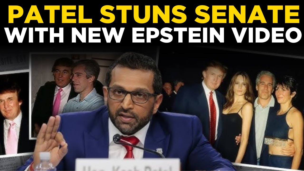 Epstein News LIVE | Kash Patel Drops Epstein Bombshell |FBI Cover-Up Allegations Rock Senate&nbsp;Hearing