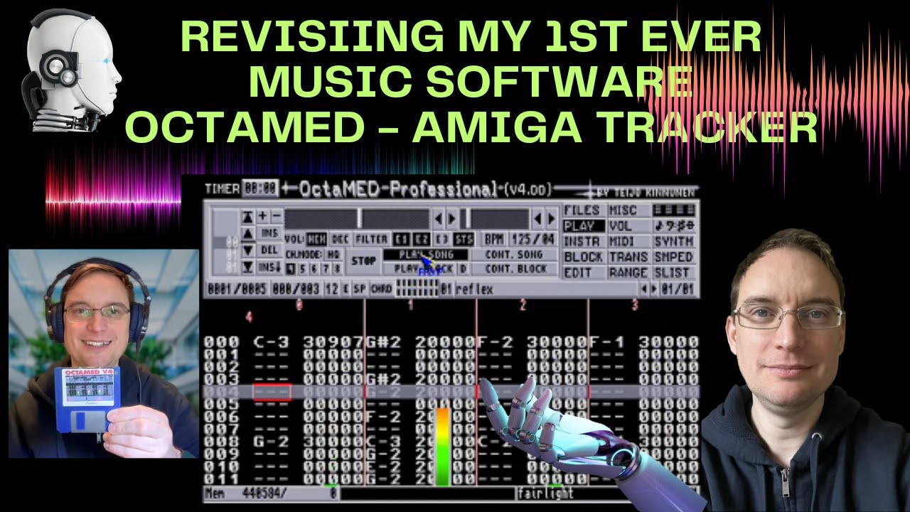 Музыкальный трекер AMIGA OCTAMED — Пересмотр