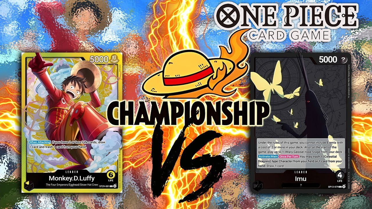 LUFFY ST29 vs IMU | Esto Si Es Nivel💪 5-0 | One Piece TCG