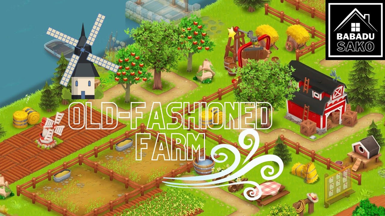 Hay Day : FarmDesign! ep.53 : Old-fashioned farm