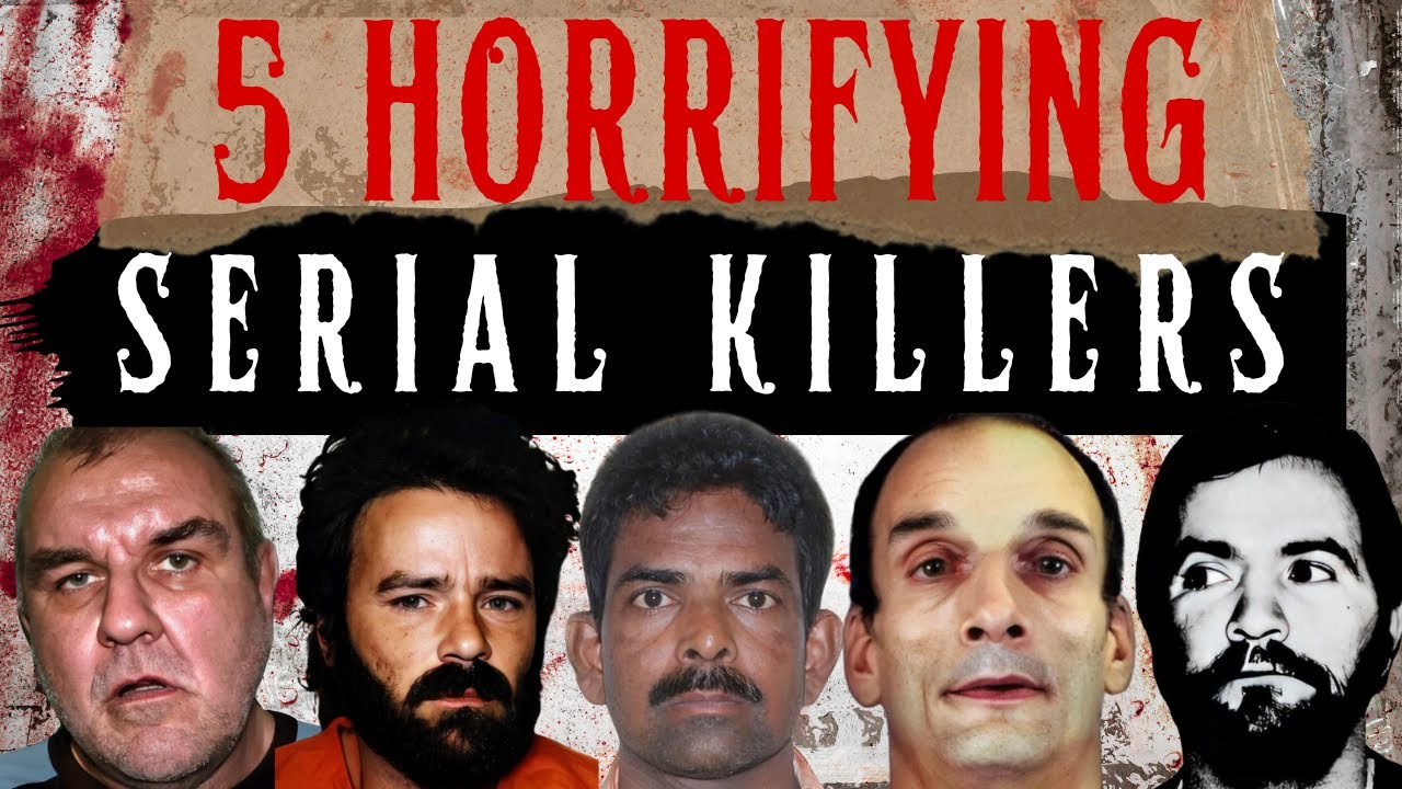 5 SERIAL KILLERS Compilation - Over an Hour Long