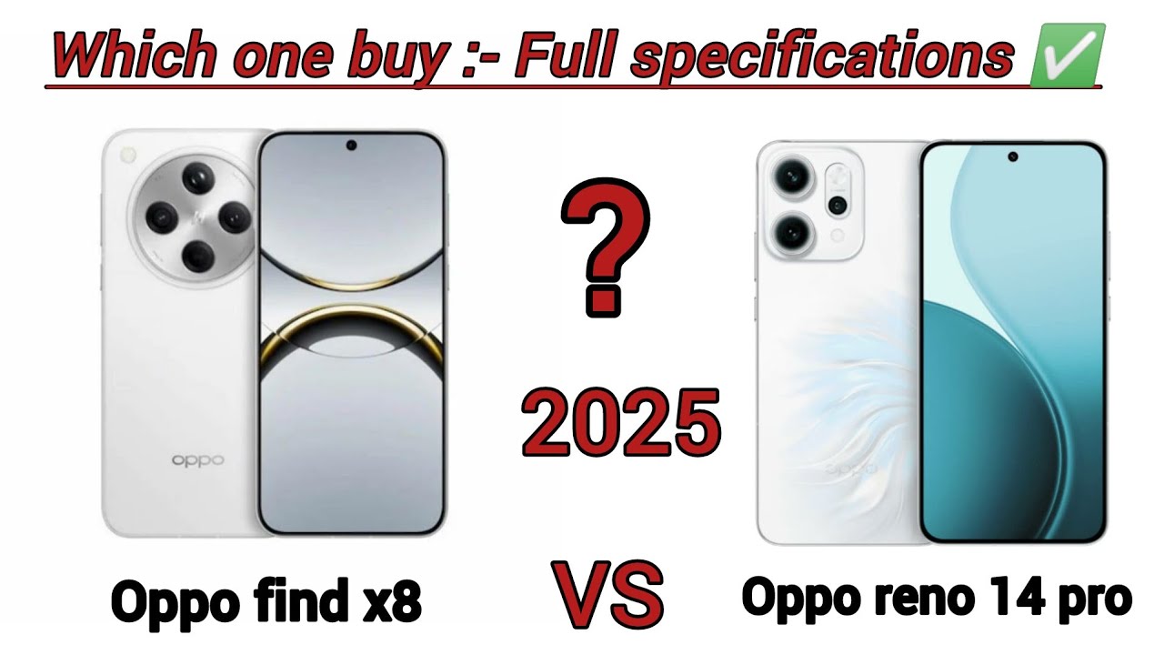 Oppo reno 14 pro vs oppo find x8 - SHOCKING Differences You Must See! 🔥✅ 