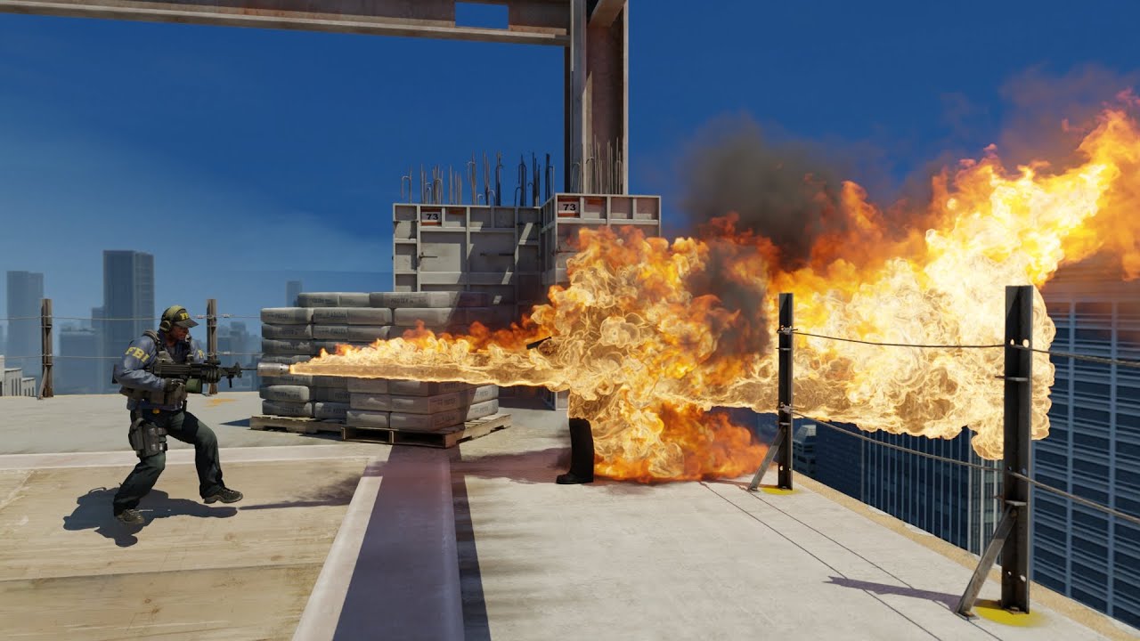 Counter-Strike with Flamethrowers [VFX]