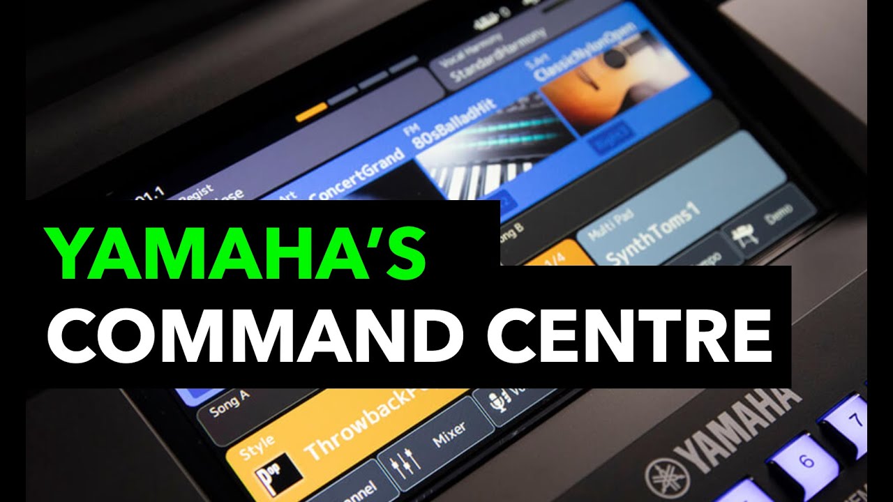 Your Keyboard's Command Centre: Yamaha's Superb OS Homepage