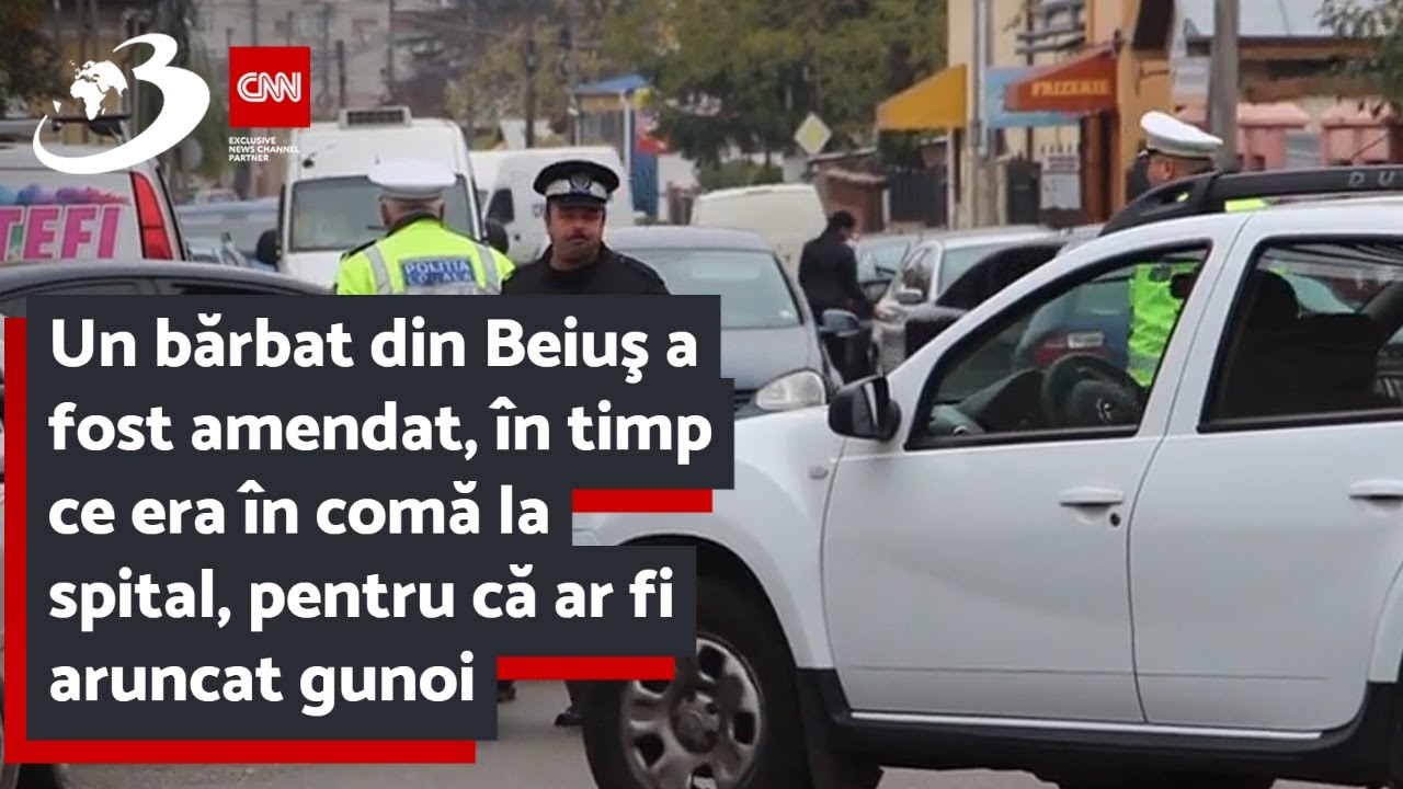Un bărbat din Beiuş a fost amendat, în timp ce era în comă la spital, pentru că ar fi aruncat gunoi