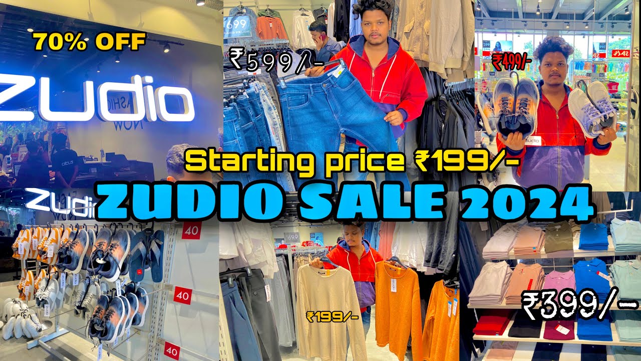 Zudio sale offer 2024 bhubaneswar starting price ₹199/-