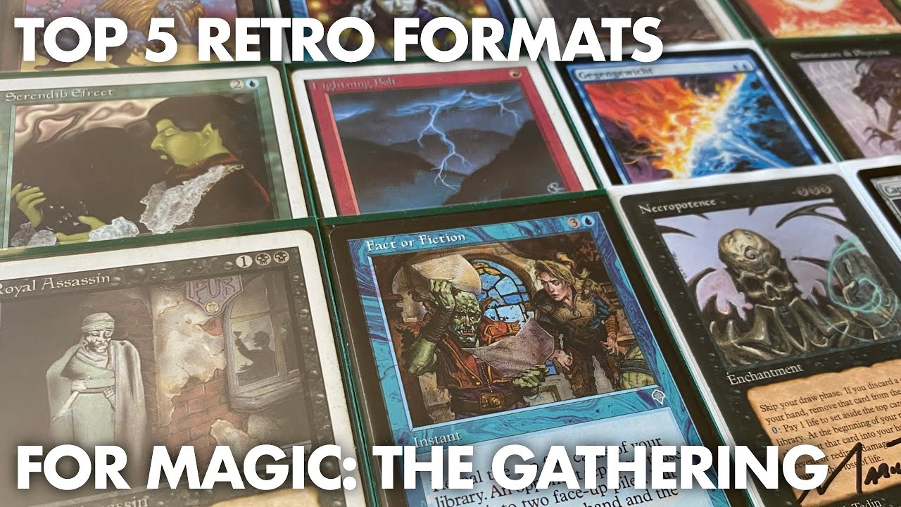 Top 5 Retro Formats for Magic: the Gathering