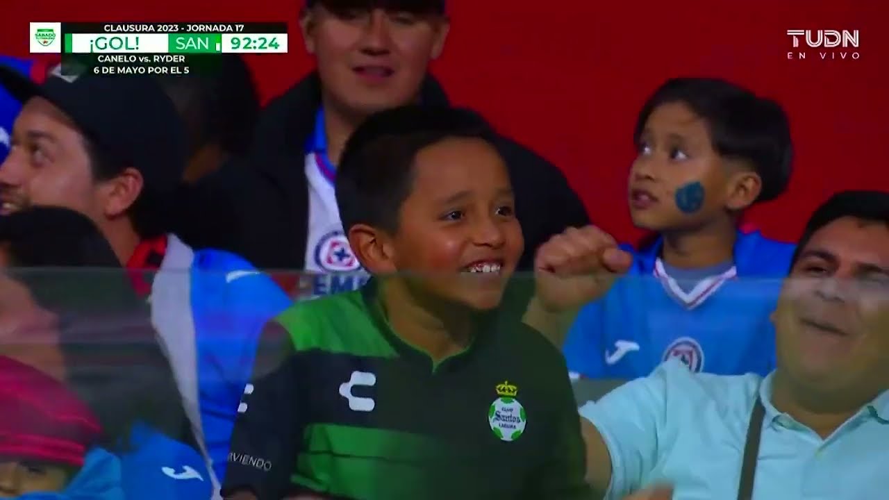 Gol de Marcelo Correa | Cruz Azul 3-2 Santos | Liga BBVA MX - Clausura 2023 - Jornada 17