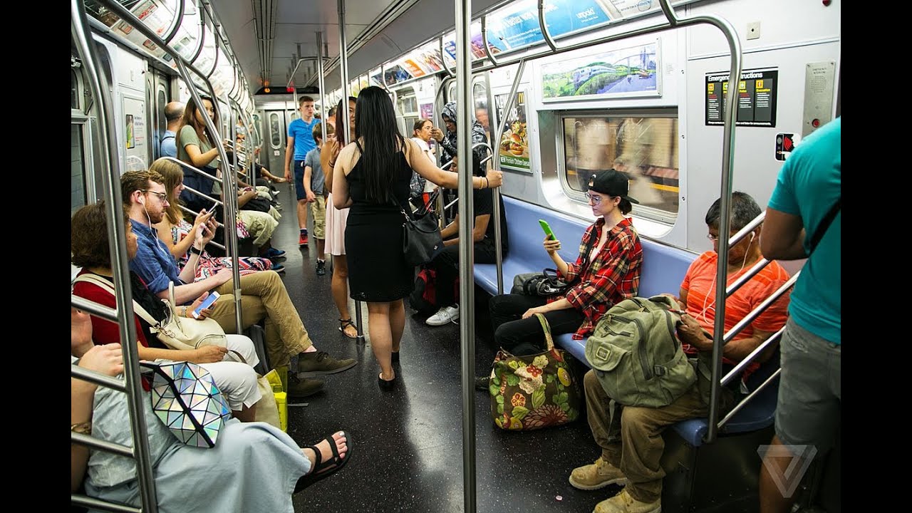 Inside the New York subway, On the location of movie
