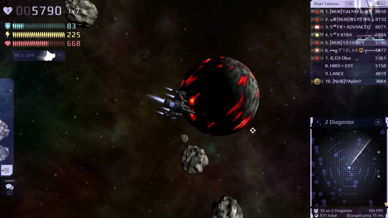 Survival mode with Shadow X-3 - Starblast.io #2