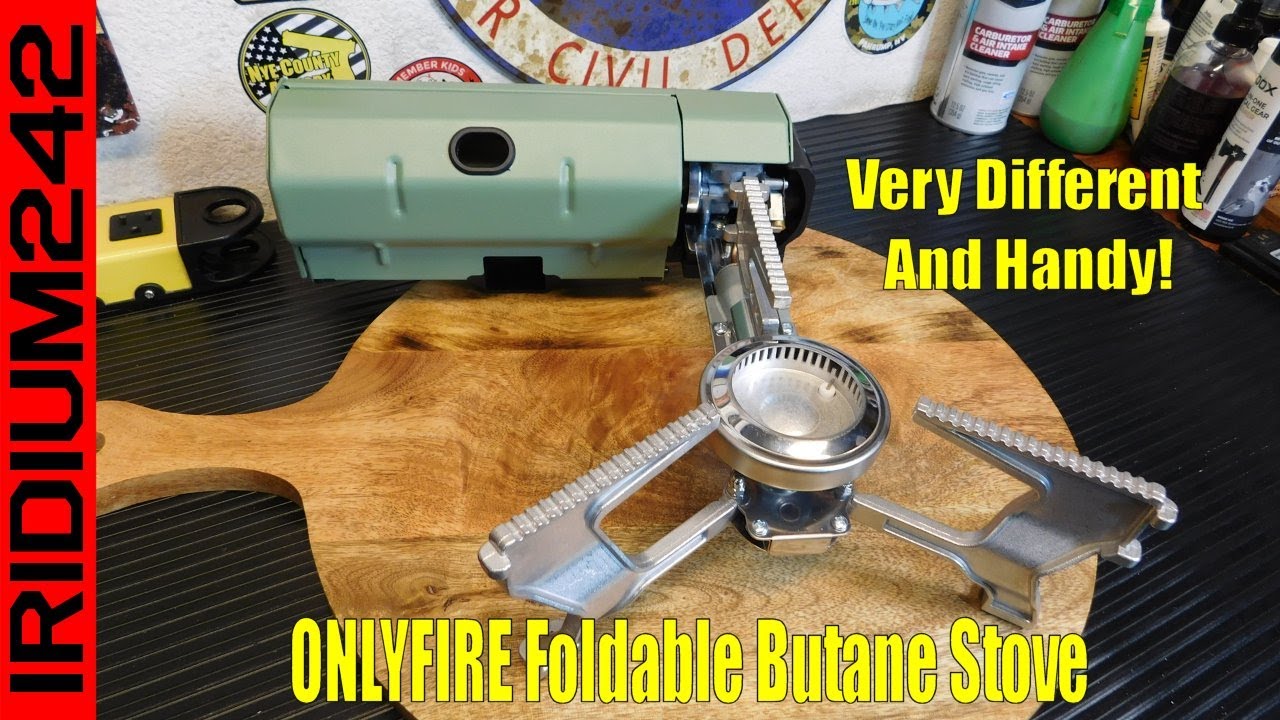 This Is Different - ONLYFIRE Foldable Butane Stove - Great Bug In Gear!