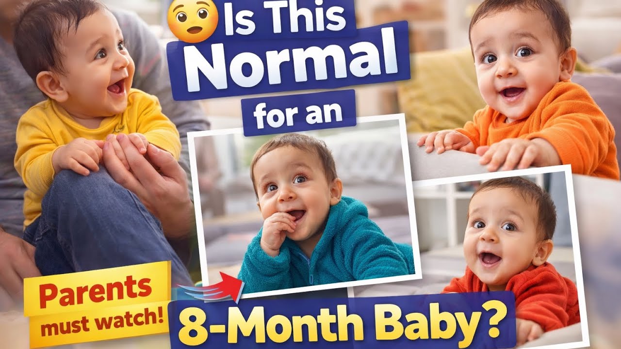 Is This Normal for an 8-Month Baby? 😳 | Baby Milestones Parents Must Watch