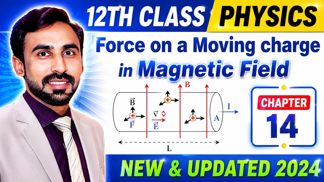 Force on a Moving Charge in Magnetic Field Class 12 Physics
