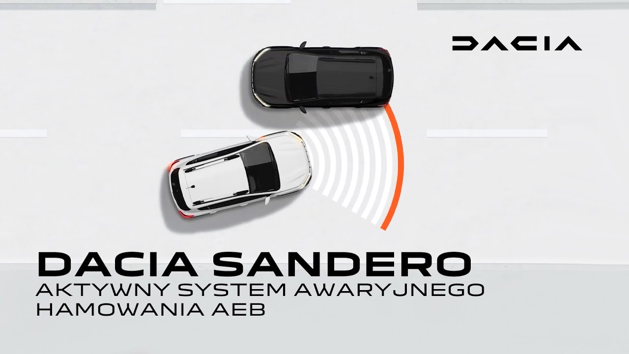Dacia Sandero | Aktywny system awaryjnego hamowania AEB