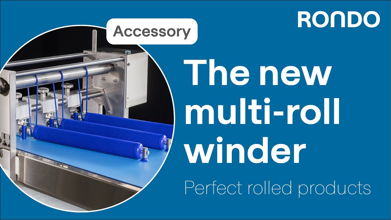 The new RONDO multi-roll winder for your make-up line