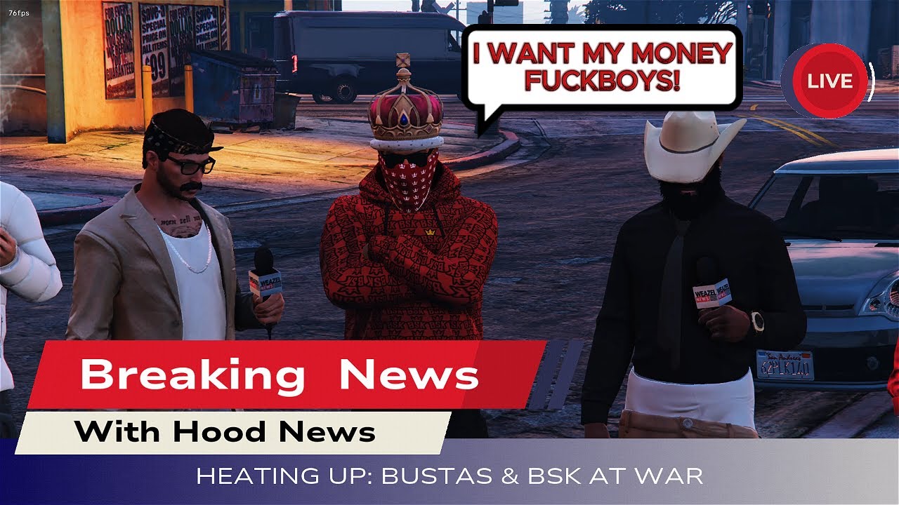 HOOD NEWS INTERVIEWS BSK VS BUSTAMANTES | SEASON 1 EPISODE 2 | PRODIGY 2.5