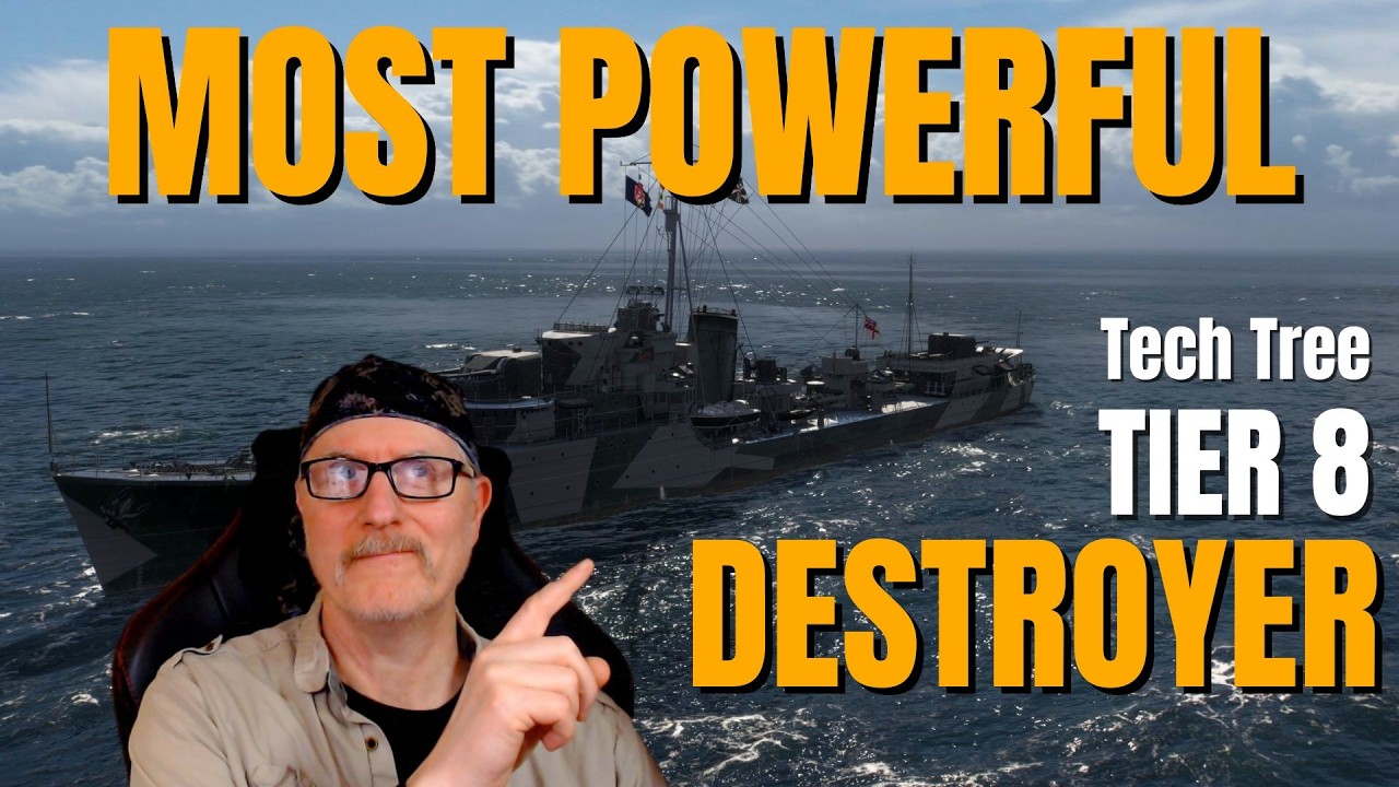 Молния — самый мощный разрушитель дерева технологий 8-го уровня? | WoWS
