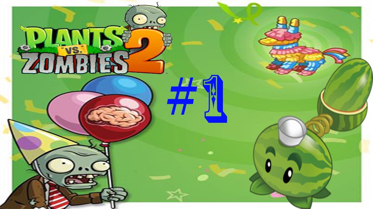Plants Vs Zombies 2  Pinata Party #1
