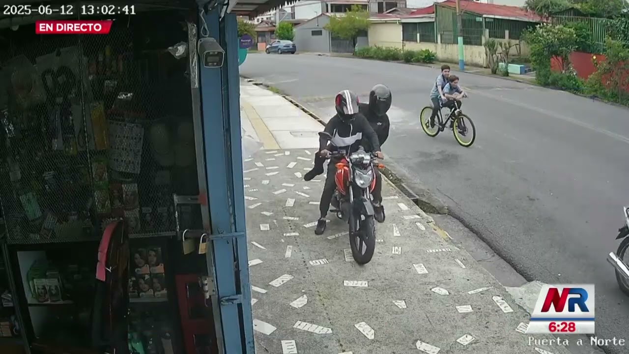 Dos sujetos en motocicleta conforman organización dedicada a cometer violentos asalto a locales