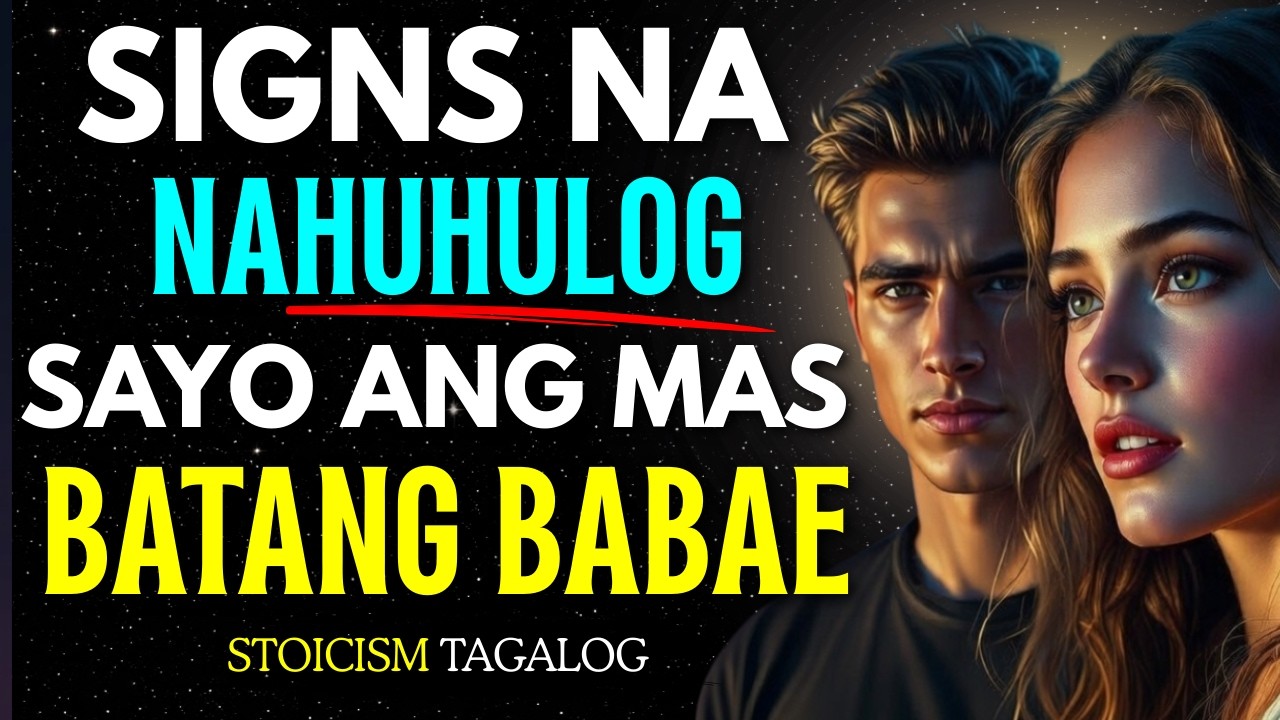 7 Body Language Signs na Gusto Ka ng Mas Batang Babae | Tagalog Dating Advice + Stoic Mindset