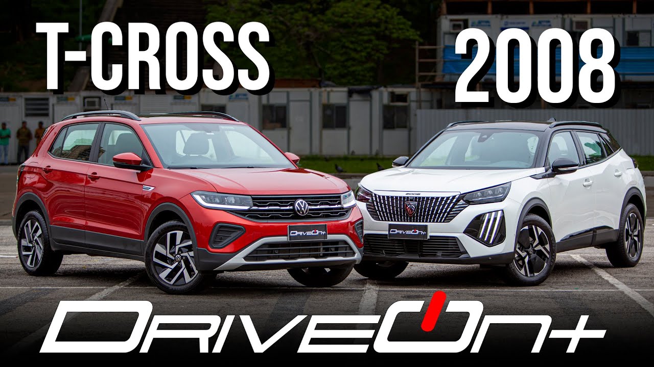 Peugeot 2008 ou Volkswagen T-Cross? Qual a melhor opção? | Comparamos os SUVs e te contamos!