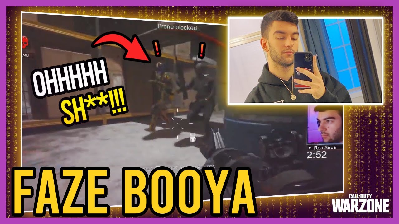 FaZe Booya Warzone Highlights: Wins, Fails and Funny Moments. EP.3