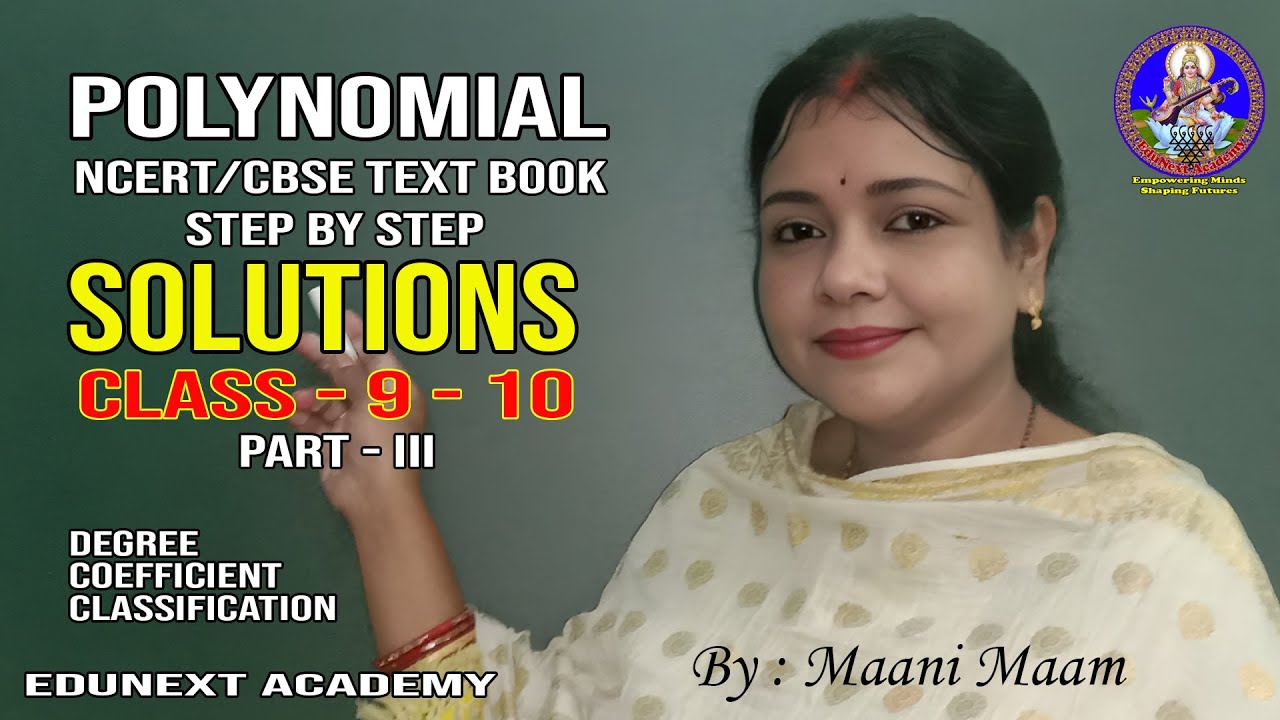 Solutions (Ch-2) Exercise-2.2 Class 9-10 | Q&A Ex-2. 2 | Part - III #class9-10