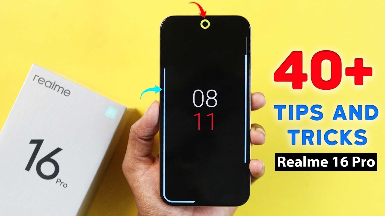 Realme 16 Pro Tips and Tricks || Realme 16 Pro 5G 40+ New Hidden Features in Hindi