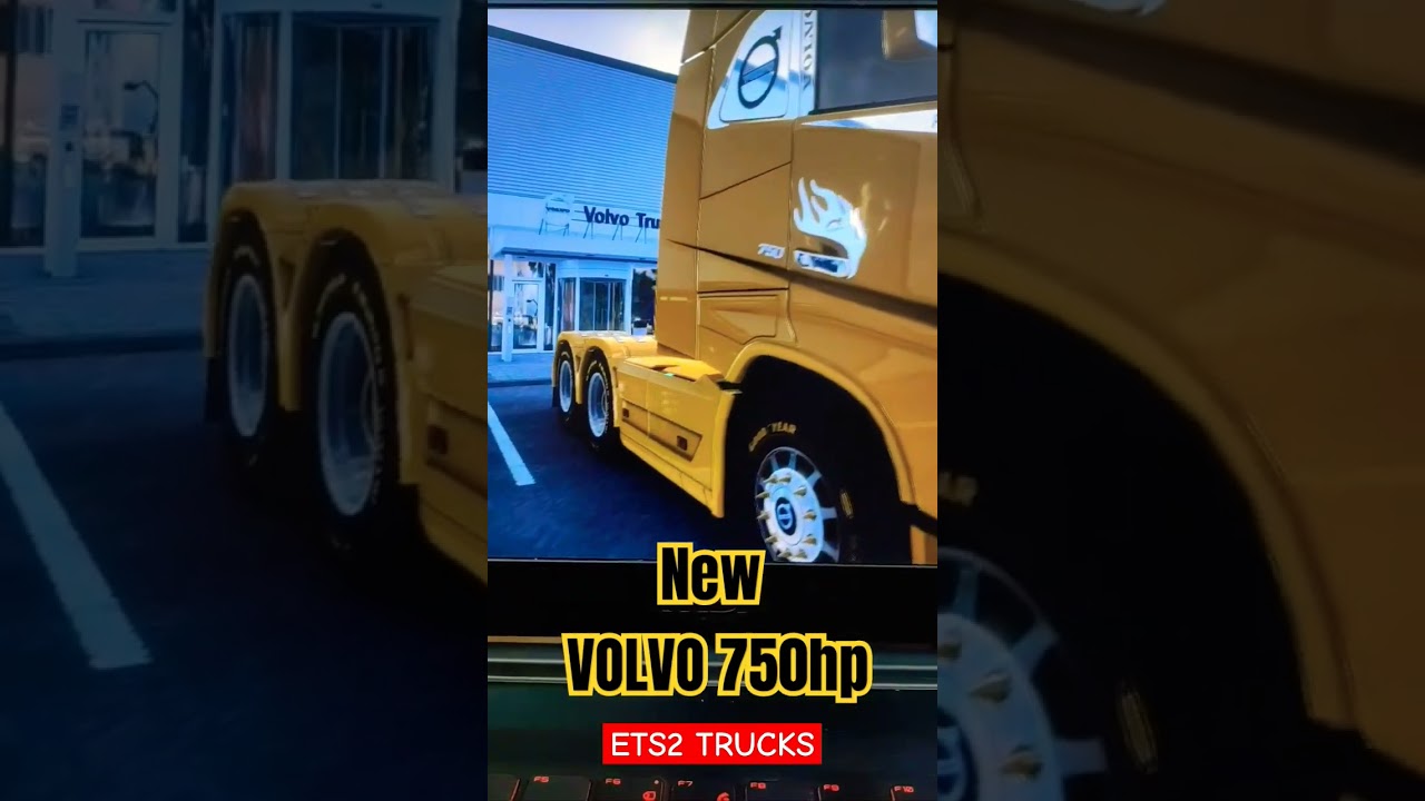 ETS 2 VOLVO 750HP TRUCK |#ets2 #ets2mods #ets2map #bussid