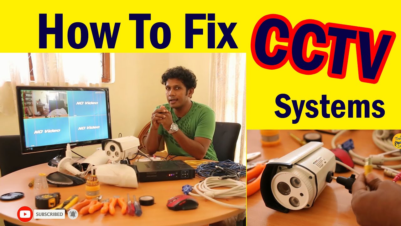 CCTV ගෙදරට හයි කරගන්න හරිම ලෙසියි.| How to fix CCTV Systems