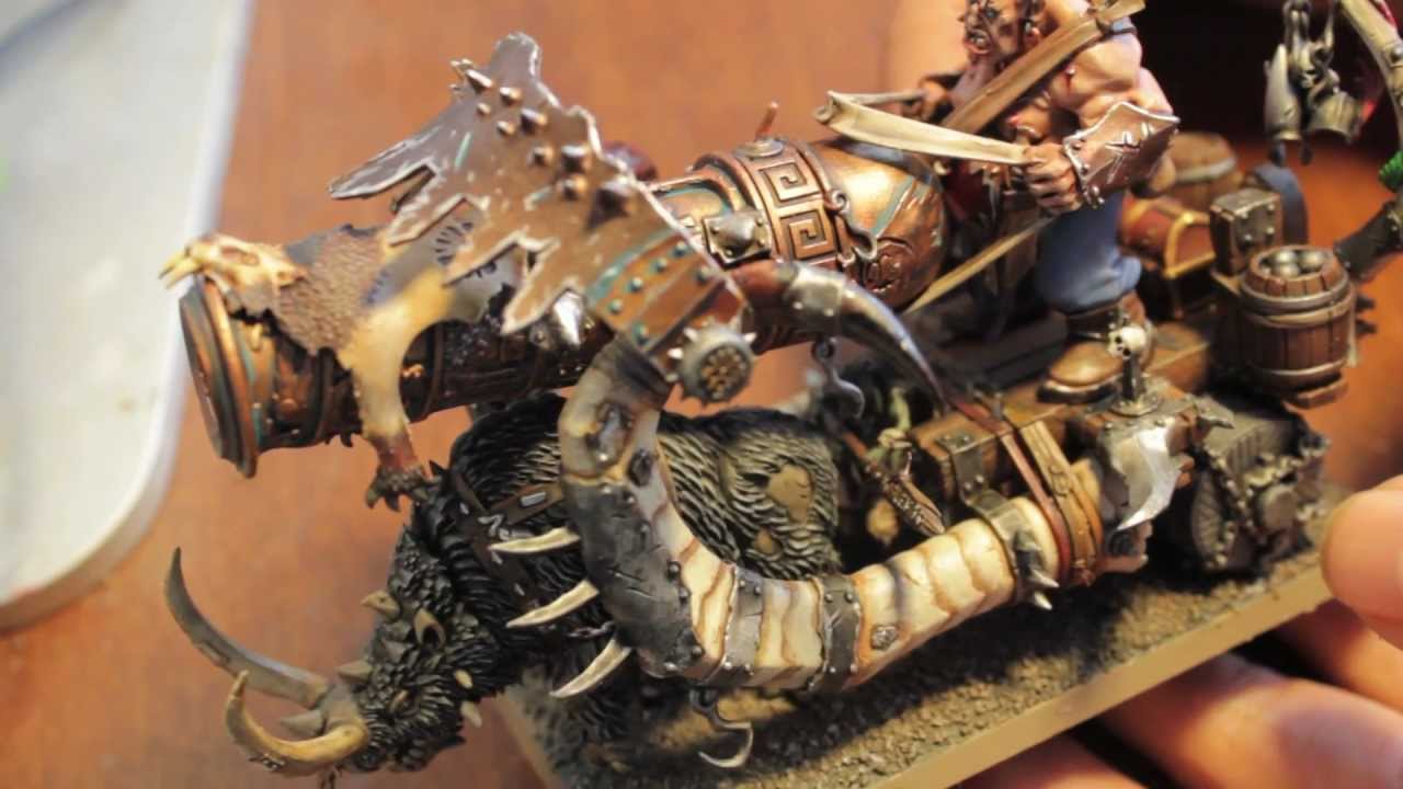 Finished Ogre Kingdoms Ironblaster WOOHOO!!!