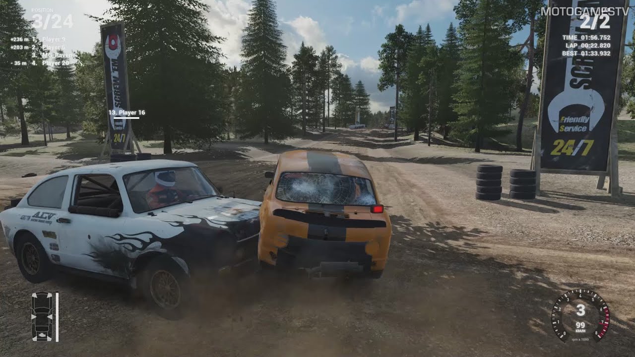 Next Car Game: Wreckfest - Sandpit 3 Layout Race
